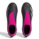 Adidas Predator Accuracy .3 FG Laceless Boots - black/white/pink