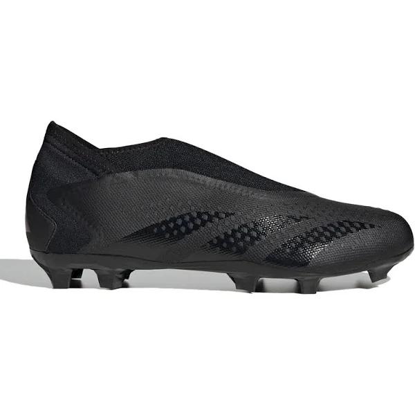 Adidas Predator Accuracy .3 FG Laceless Boots - black/white/pink