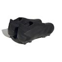 Adidas Predator Accuracy.3 Laceless FG - Black/Black/White - Size 11