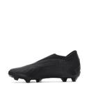 Adidas Predator Accuracy.3 Laceless FG - Black/Black/White - Size 6.5