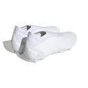 Adidas Predator Accuracy.3 Laceless FG Firm Ground Soccer Cleats White/Black / 13.5