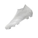 Adidas Predator Accuracy.3 Laceless FG Firm Ground Soccer Cleats White/Black / 6.5
