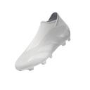 Adidas Predator Accuracy.3 Laceless FG Firm Ground Soccer Cleats White/Black / 6