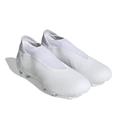 Adidas Predator Accuracy.3 Laceless FG Firm Ground Soccer Cleats White/Black / 6