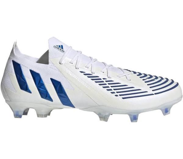 Adidas Predator Edge.1 Low FG White Hi-Res Blue