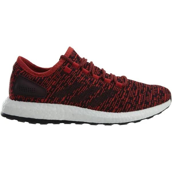 Adidas Pure Boost Tactile Red Dark Burgundy-Black