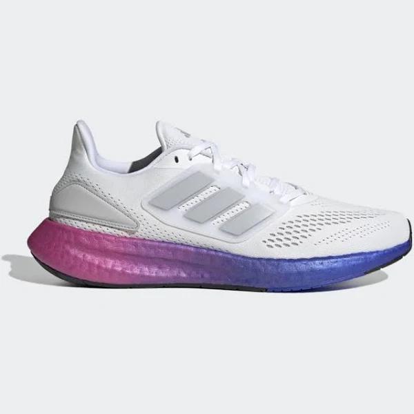 Adidas Pureboost 22 Cloud White/Grey Two/Lucid Blue HQ8585 Men's