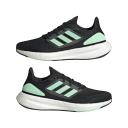 Adidas Pureboost 22 Shoes Black Light Blue Women - 36