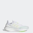 Adidas Pureboost 22 Shoes White Light Green - 46