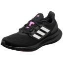 adidas-Pureboost 22 Shoes-Women-Core Black / Cloud White / Semi Pulse Lilac-5