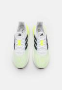 Adidas Pureboost 23 Shoes White / Black / Lucid Lemon M 6 / W 7 - Men Running Trainers