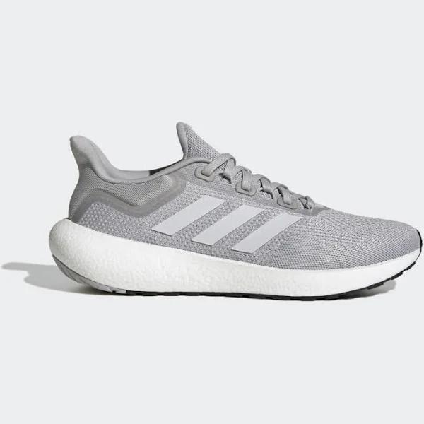 adidas-Pureboost Jet Shoes-Unisex-Grey Two / Cloud White / Core Black-9.5