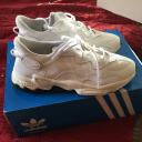 Adidas Pusha T x Ozweego 'Cloud White' Mens Sneakers - Size 10.5