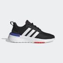 adidas-Racer TR21 Shoes-Kids-Core Black / Cloud White / Sonic Ink-2