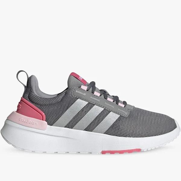 Adidas Racer Trainers Girls - Grey