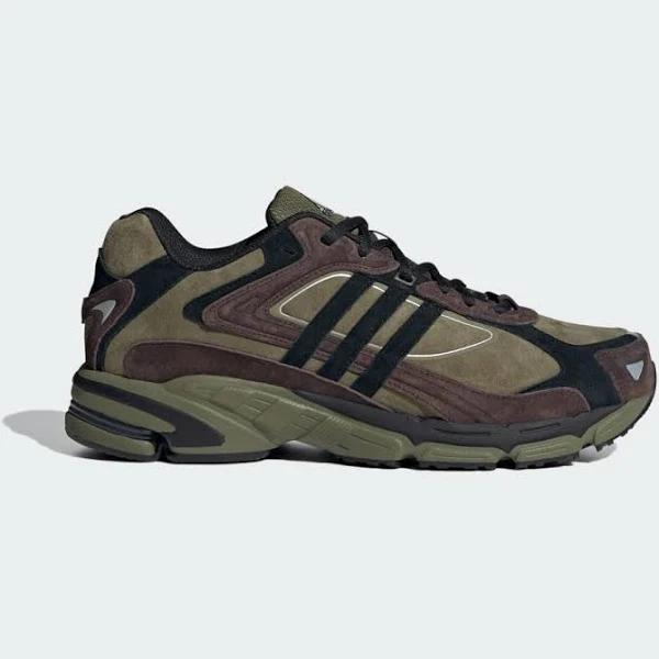 adidas-Response Cl Shoes-Men-Focus Olive / Core Black / Dark Brown-M 10.5 / W 11.5