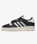 Adidas Rivalry Low Consortium Core Black/ Silver Metallic/ Grey One