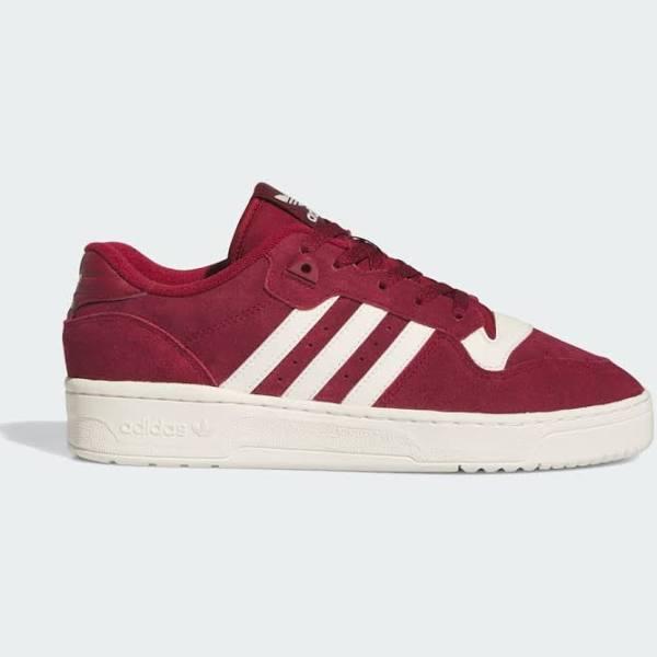 Adidas Rivalry Low Core Burgundy/ Cloud White/ Core Burgundy