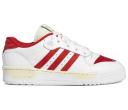 Adidas Rivalry Low Premium Footwear White Scarlet