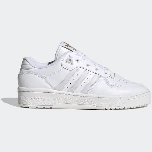 adidas-Rivalry Low Shoes-Women-Cloud White / Dash Grey / Gold Metallic-5.5
