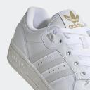 adidas-Rivalry Low Shoes-Women-Cloud White / Dash Grey / Gold Metallic-7.5
