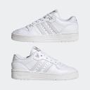 adidas-Rivalry Low Shoes-Women-Cloud White / Dash Grey / Gold Metallic-7.5