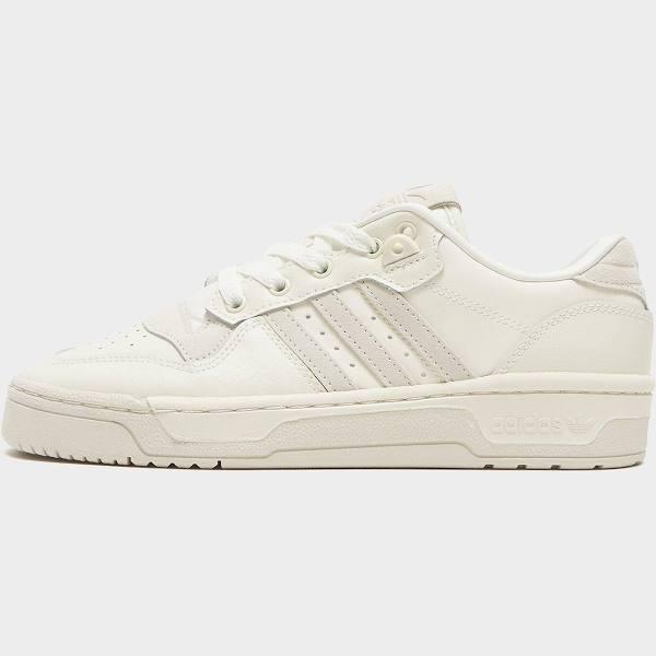 adidas-Rivalry Low Shoes-Women-Off White / Aluminium / Off White-6.5