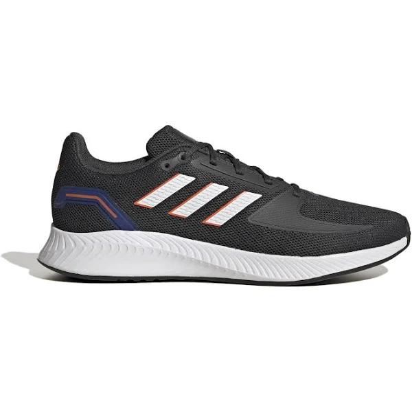 adidas-Run Falcon 2.0 Shoes-Men-Carbon / Cloud White / Core Black-M 14 / W 15