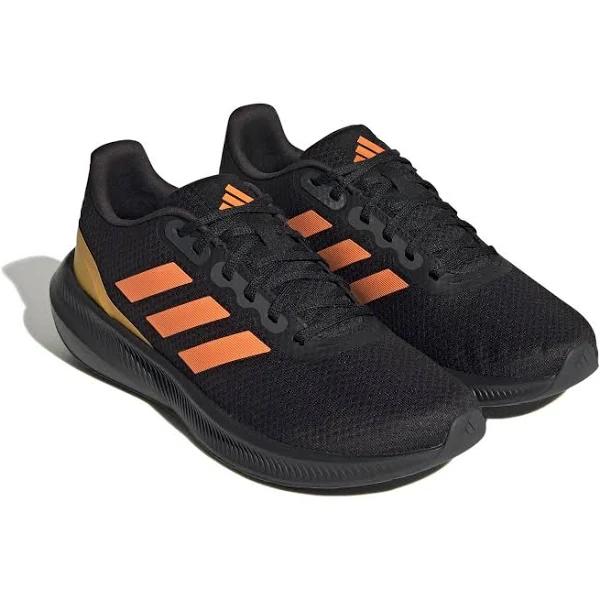 adidas-Runfalcon 3.0 Shoes-Men-Core Black / Screaming Orange / Carbon-11.5