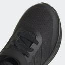 Adidas Runfalcon 3.0 Sport Elastic Lace Top Strap Shoes Jet Black Kids - 36