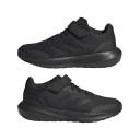 Adidas Runfalcon 3.0 Sport Elastic Lace Top Strap Shoes Jet Black Kids - 36