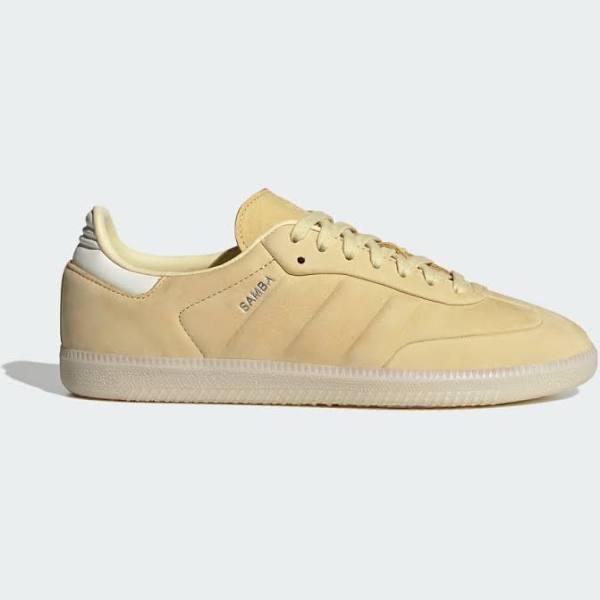 Adidas Samba Almost Yellow Shoes - Size 6 - Almost Yellow/White