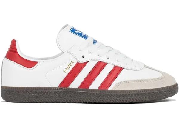 Adidas Samba OG White Better Scarlet