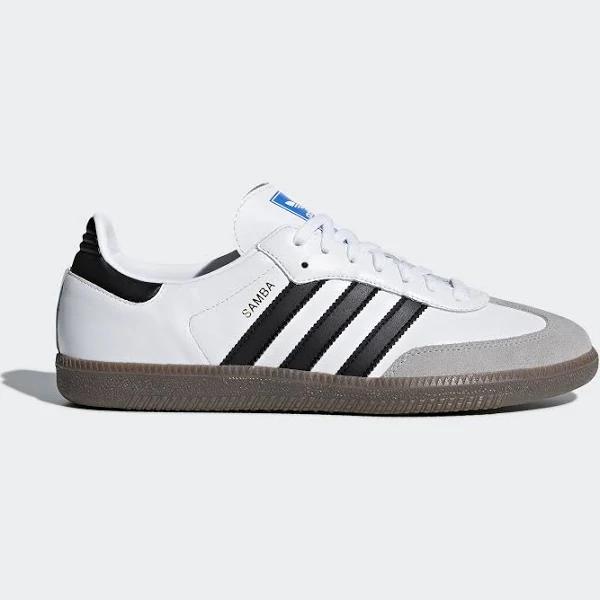 Adidas Samba OG 'White Black Gum' Sneakers | Men's Size 4