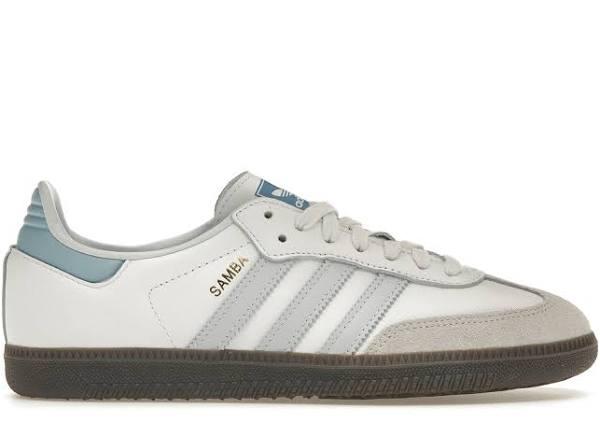 Adidas Samba OG White Halo Blue