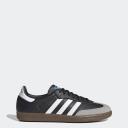 Adidas Samba Vegan Shoes - Unisex - Black / White / Gum - 6.5