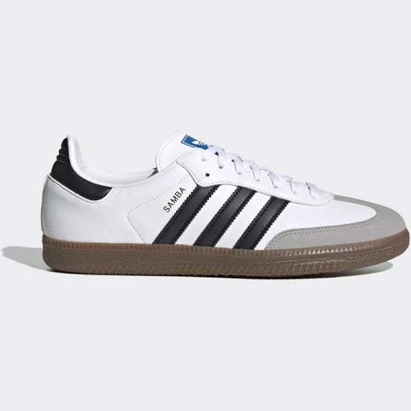 Adidas Samba Vegan Shoes - Unisex - Black / White / Gum - 6.5
