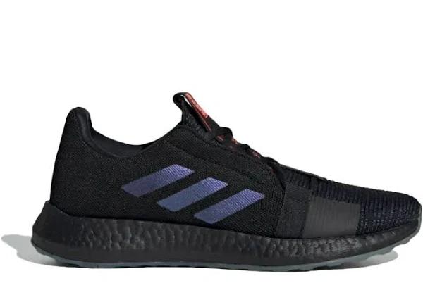 Adidas Senseboost Go Core Black Boost Blue Violet Met