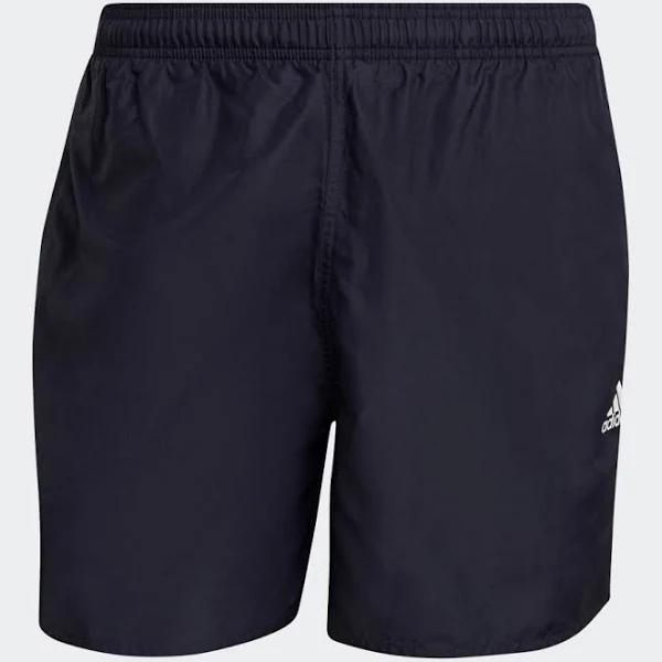 Adidas Solid Swim Shorts Blue M