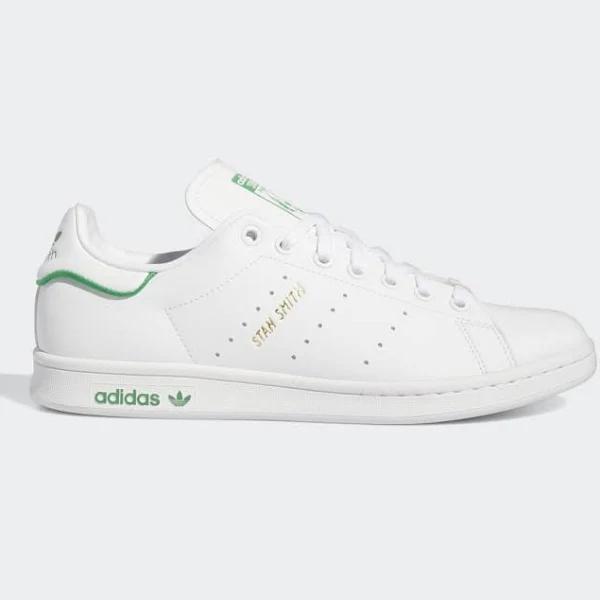 adidas-Stan Smith Shoes-Men-Cloud White / Green / Active Purple-9
