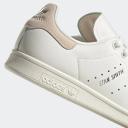 adidas-Stan Smith Shoes-Women-Core White / Bliss Orange / Silver Metallic-11