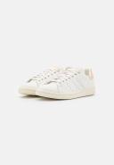 adidas-Stan Smith Shoes-Women-Core White / Bliss Orange / Silver Metallic-11