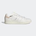 adidas-Stan Smith Shoes-Women-Core White / Bliss Orange / Silver Metallic-7