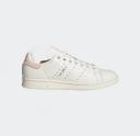 adidas-Stan Smith Shoes-Women-Core White / Bliss Orange / Silver Metallic-8