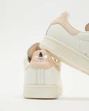 adidas-Stan Smith Shoes-Women-Core White / Bliss Orange / Silver Metallic-8