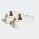 adidas-Stan Smith Shoes-Women-Core White / Bliss Orange / Silver Metallic-8