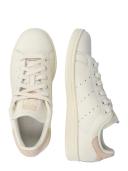 adidas-Stan Smith Shoes-Women-Core White / Bliss Orange / Silver Metallic-8