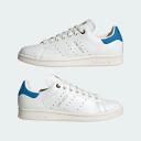 adidas-Stan Smith Shoes-Women-Core White / Blue Bird / Core Black-5.5