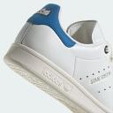 adidas-Stan Smith Shoes-Women-Core White / Blue Bird / Core Black-5.5