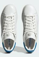 adidas-Stan Smith Shoes-Women-Core White / Blue Bird / Core Black-5.5